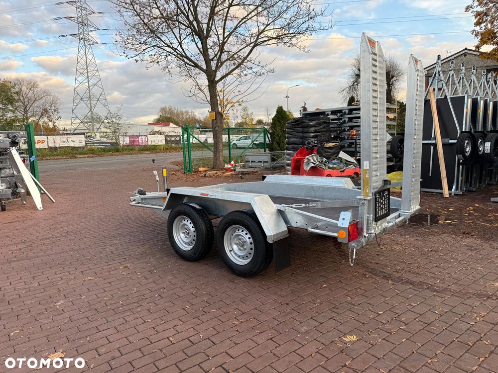 Neptun Przyczepa do przewozu sprzętu budowlanego Neptun LOADMAX N35-350 2bld 3,5x1,7 3500kg 2 osie pod koparke koparka walec MOTOMUS - 15
