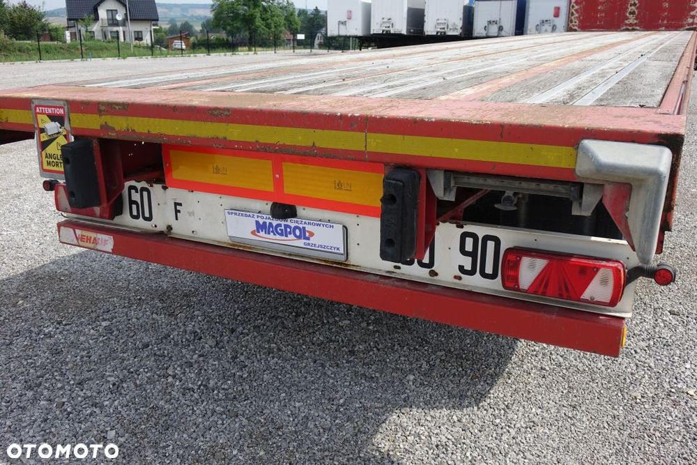 Fruehauf PLATFORMA / STANDARD / OSIE SAF / PODŁOGA WZMACNIANA - SZYNA-DESKA - 20