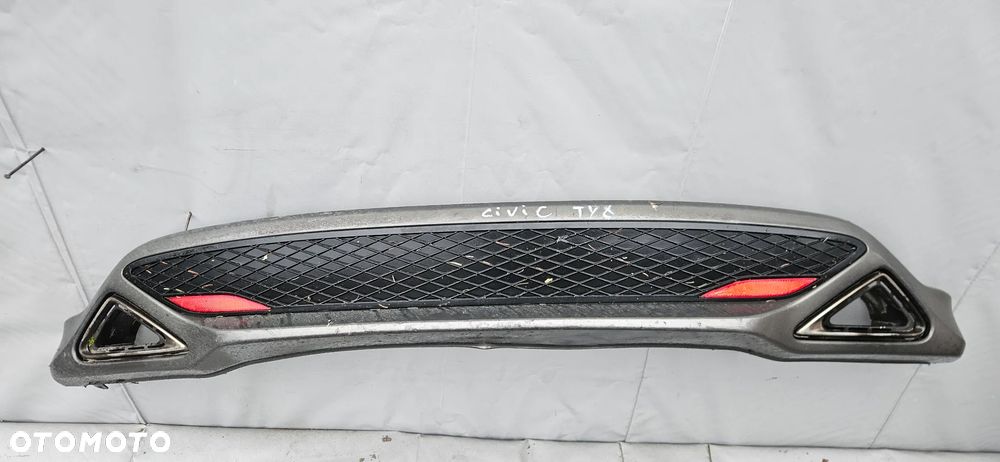 HONDA CIVIC UFO VIII TYPE R DOKŁADKA ZDERZAKA TYŁ DYFUZOR 71502-SMRZ-ZZ00 - 1