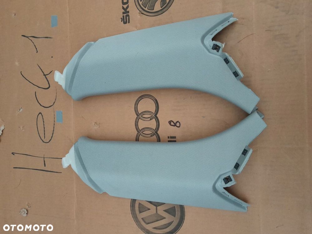 AUDI E-TRON 55 TAPICERKA SŁUPKA LEWA 4KE867287 - 1