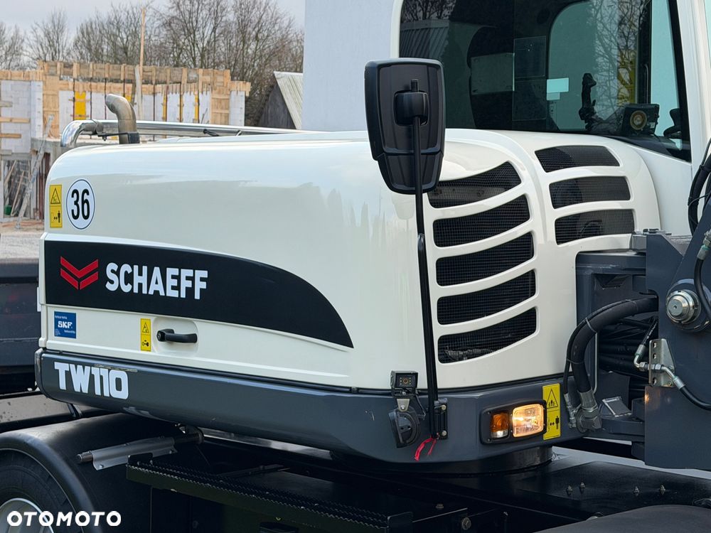 Schaeff TW110!! Terex TW110! Przyczepa! Idealny stan! [koparka kołowa] - 13