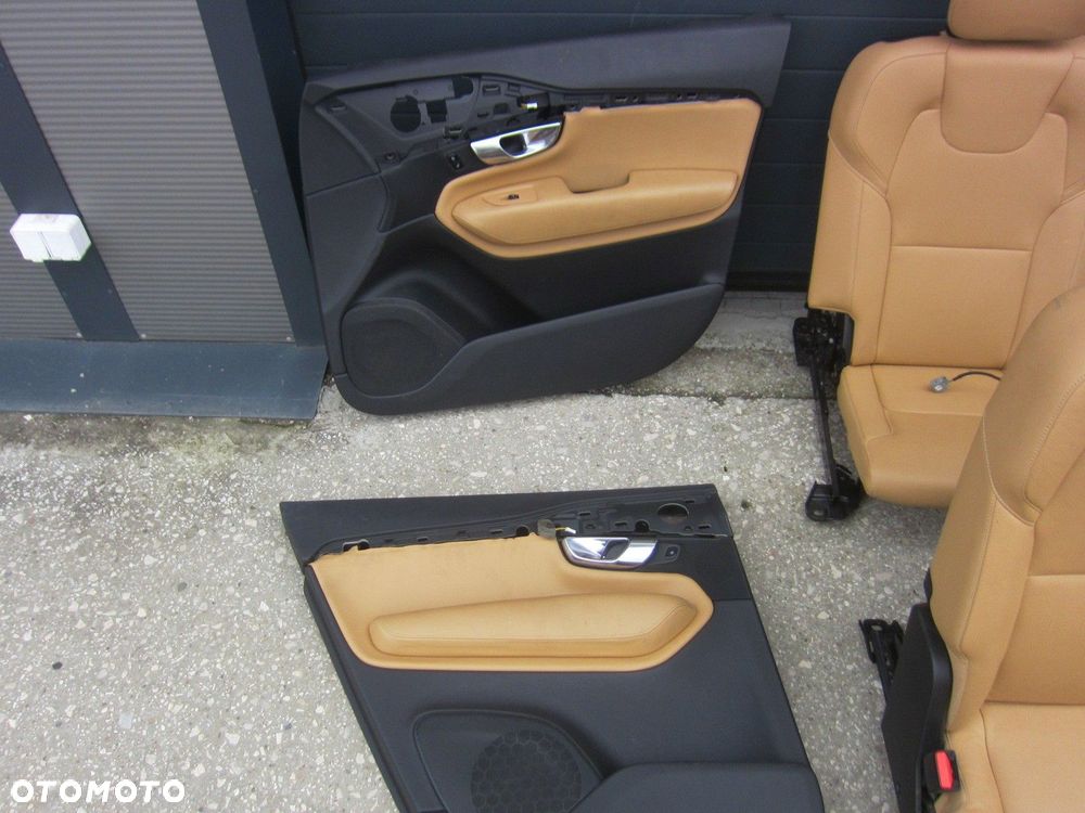 VOLVO XC90 II SKÓRZANE SKÓRA XC 90 KANAPA 7 OSÓB BOCZKI FOTELE ELEKTRYKA - 9