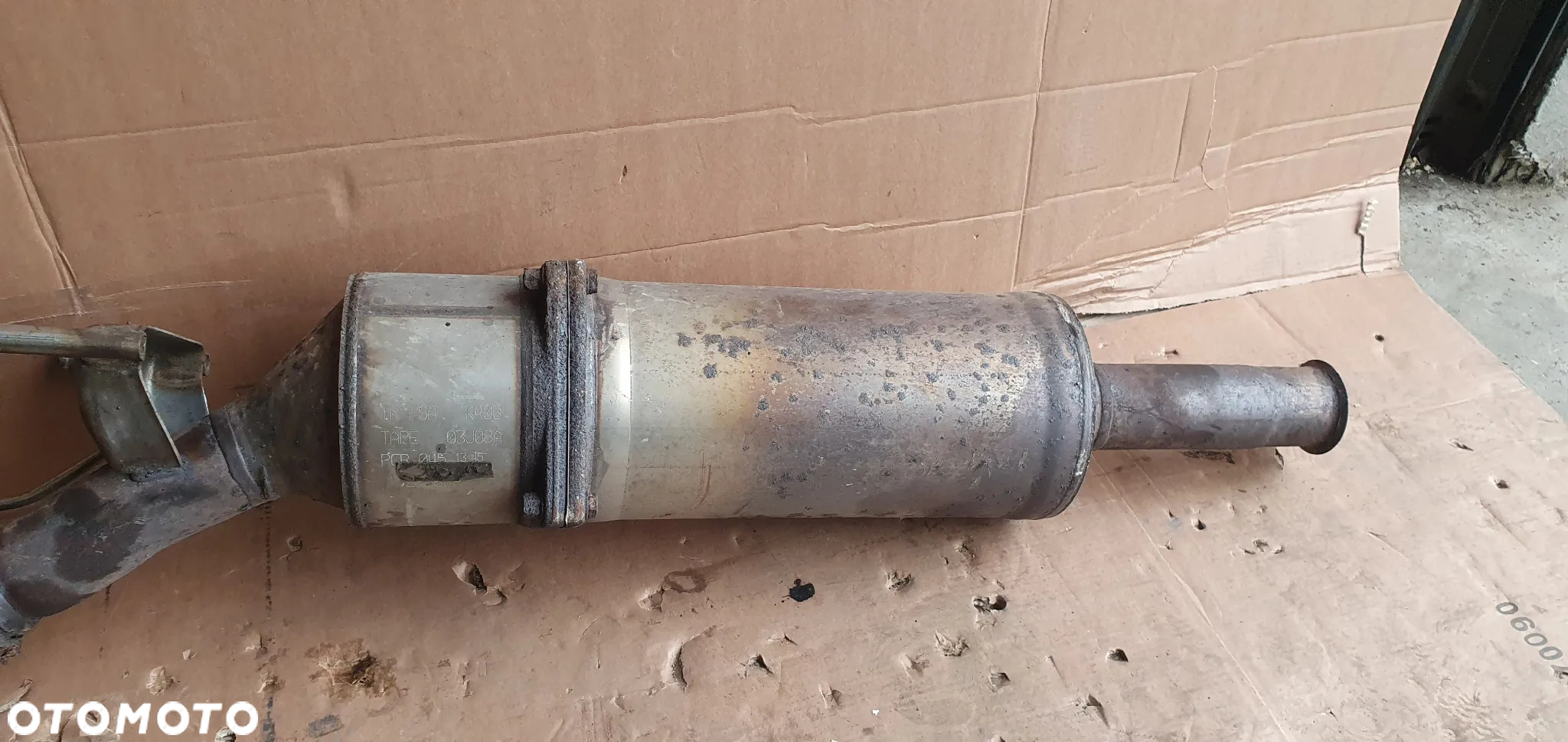 Filtr cząstek stałych DPF katalizator Citroen C5 III 2.0 HDI K403 03J08A - 5