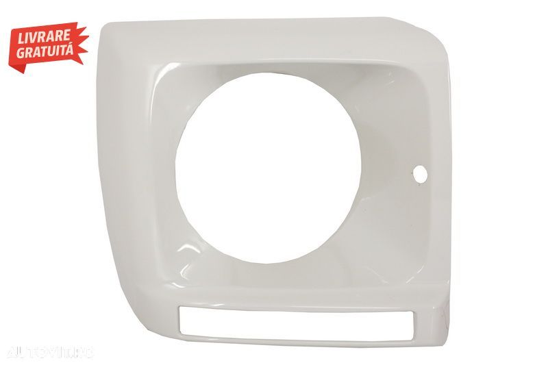 Carcasa faruri Alb cu Lumini de zi dedicate LED DRL Mercedes G-class W463 (1989-20- livrare gratuita - 9