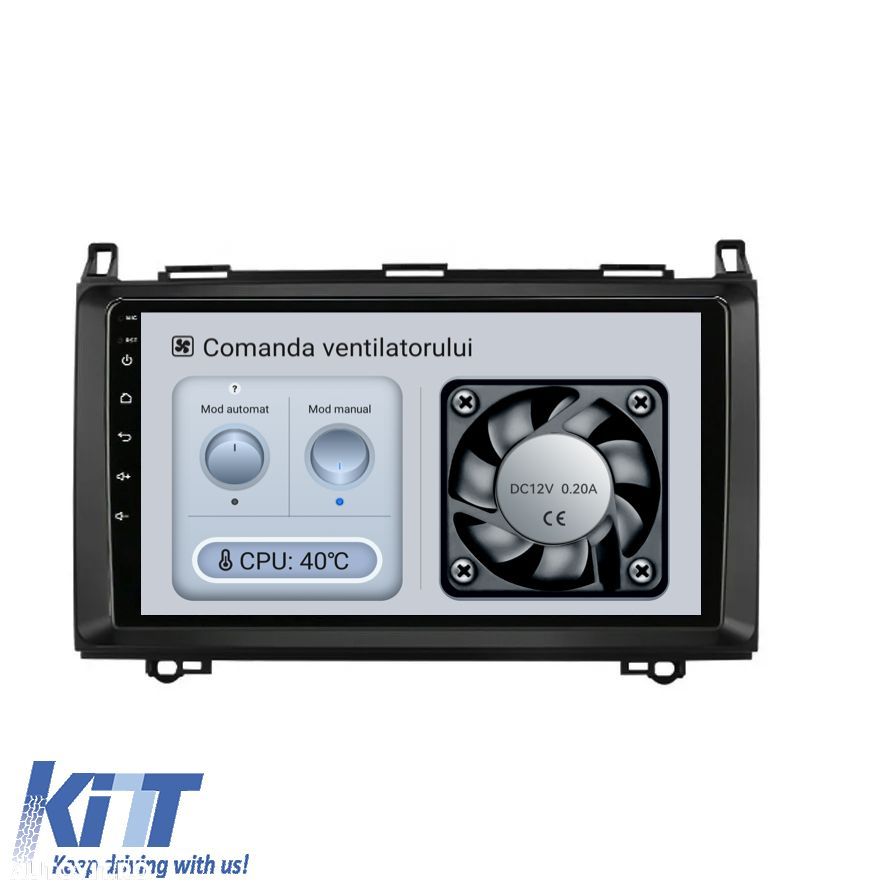 Navigatie Android Dedicata Mercedes Vito Sprinter Viano B200 A B Class - 4