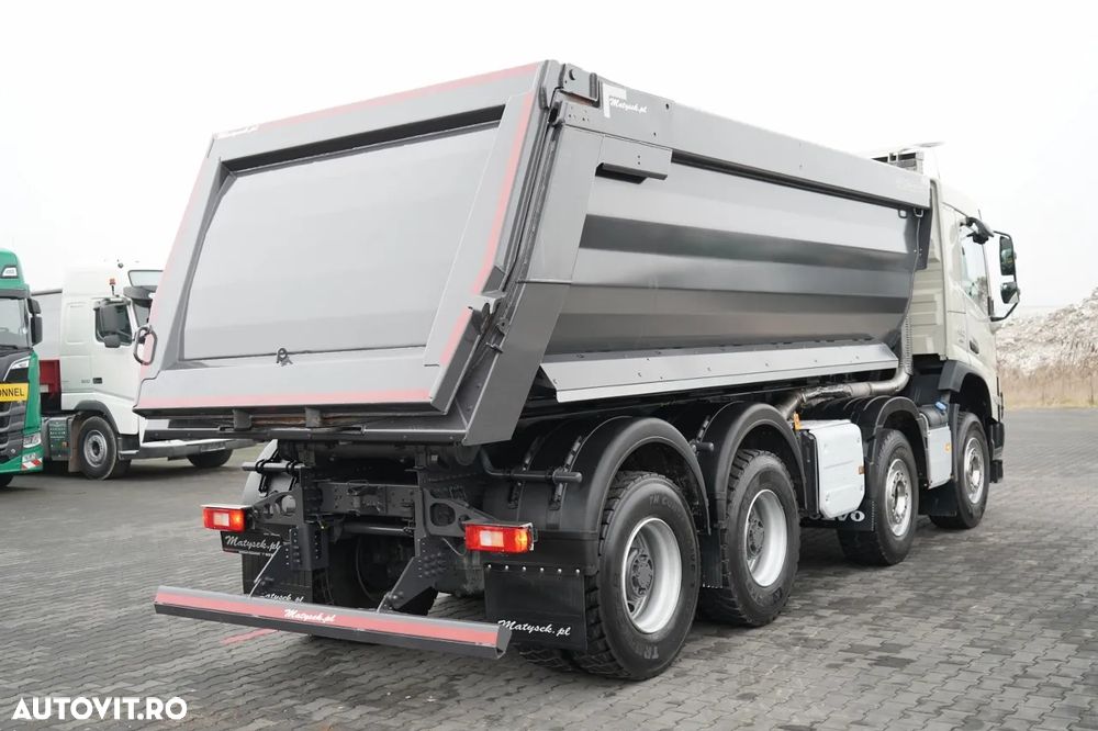 Volvo FMX 460 / 8x4 / BASCULATOR SPATE / MEILLER KIPPER / EURO 6 / - 9