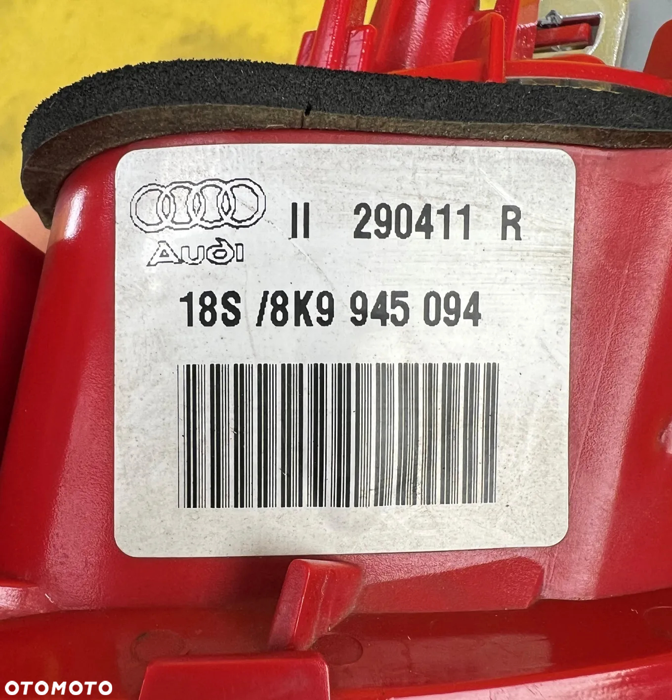 LAMPA PRAWA LEWA TYŁ AUDI A4 B8 KOMBI 8K9945094 8K9945093 ORYGINAŁ - 7