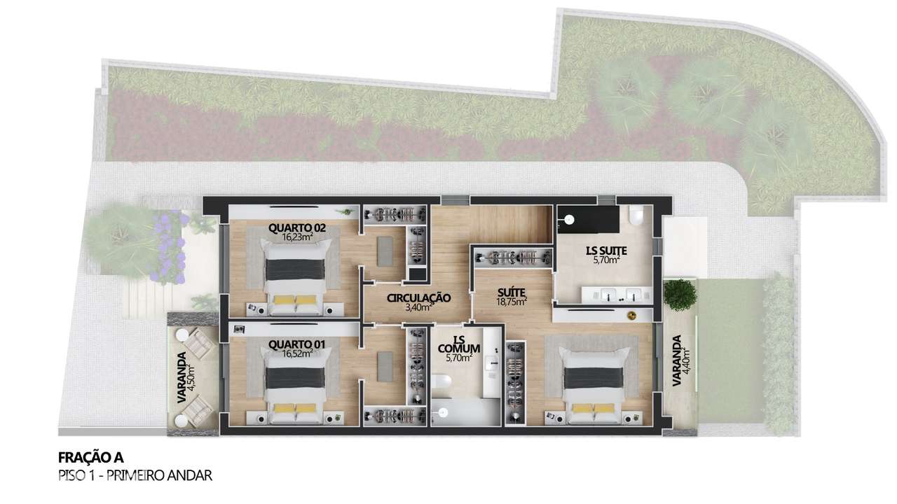 Villas de Dom Henrique – Empreendimento com 6 moradias e jardins priva - Grande imagem: 4/58