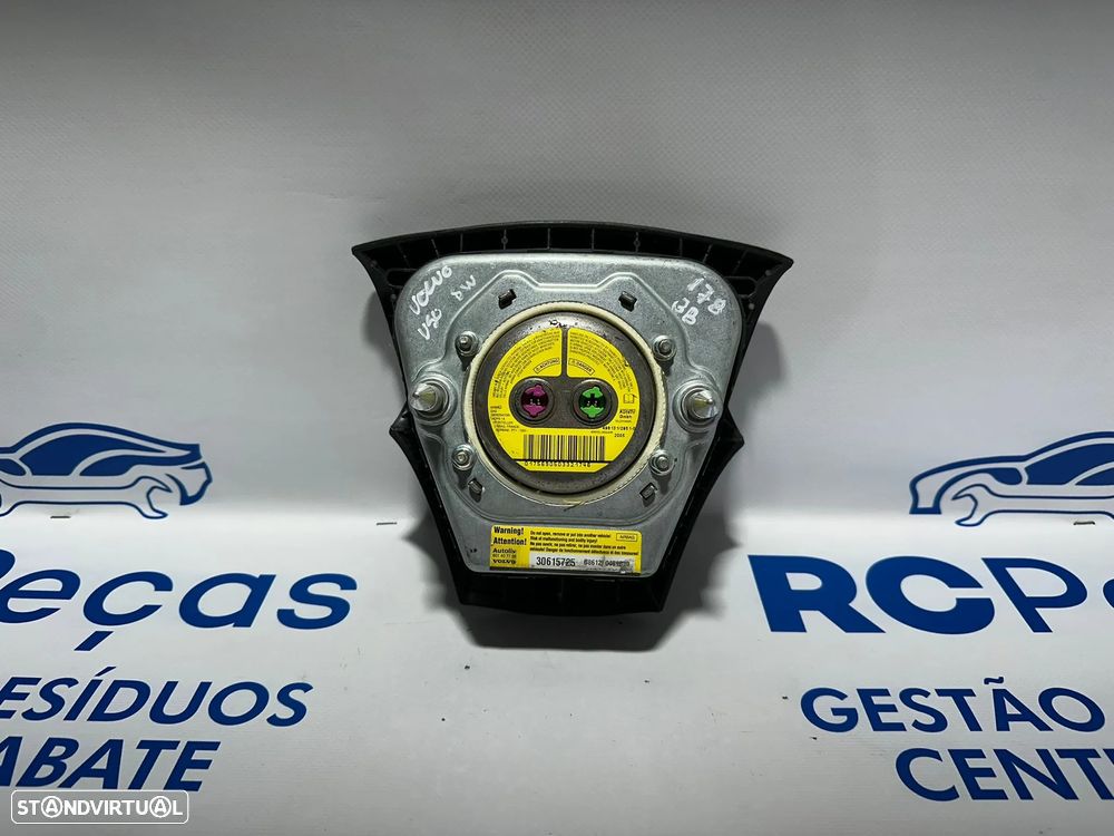 .Airbag Volante Guiador Original Volvo S40 V50 C30 30615725 2004 - 2013 - 6