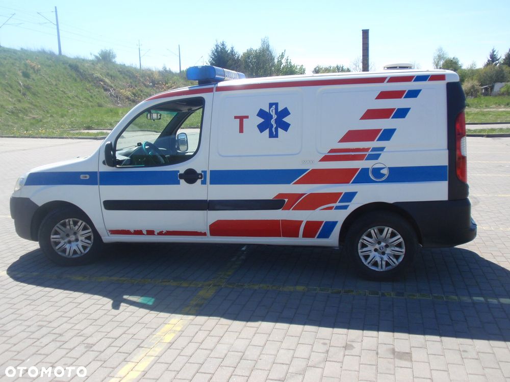 Fiat DOBLO 223/WAS, MAXI DŁUGI LONG SPECJALNY SANITARNY KARETKA AMBULANS, F-VAT-23% - 6