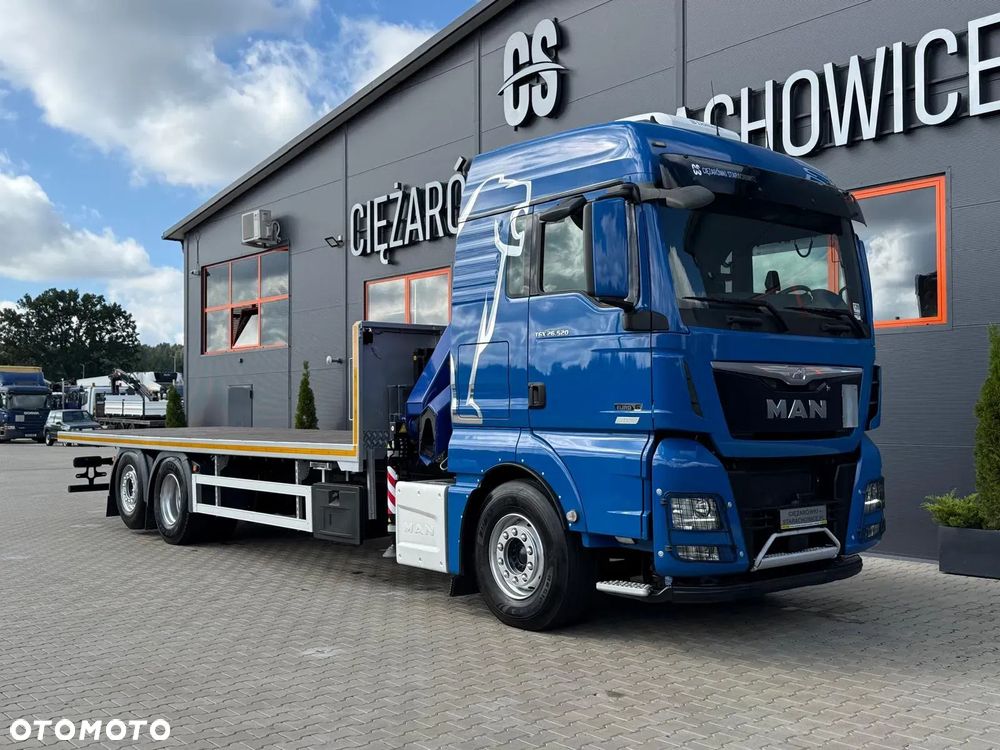 MAN MAN TGX 26.520 // E6 // Klimatyzacja / PLATFORMA Z ŻURAWIEM PM 23P // dźwig, pomoc drogowa, crane, kran // Świeżo sprowadzony z Niemiec - 10