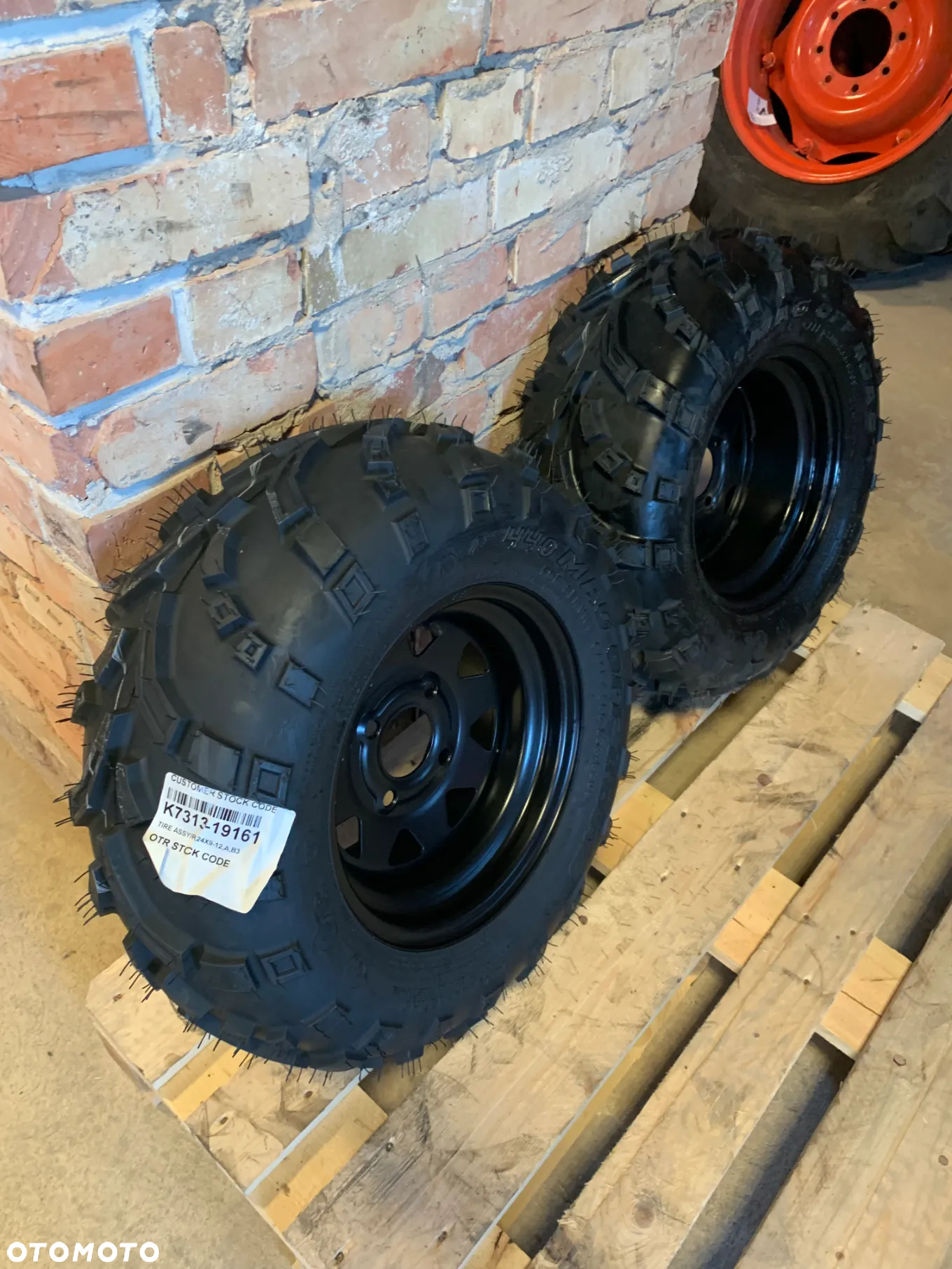 FV 23% Nowa Kubota ATV RTV Opona 225-65-12 MAG OFF ROAD 440 odpowiednik 24-9.00-12 Opona + Felga Kubota Koła - 4