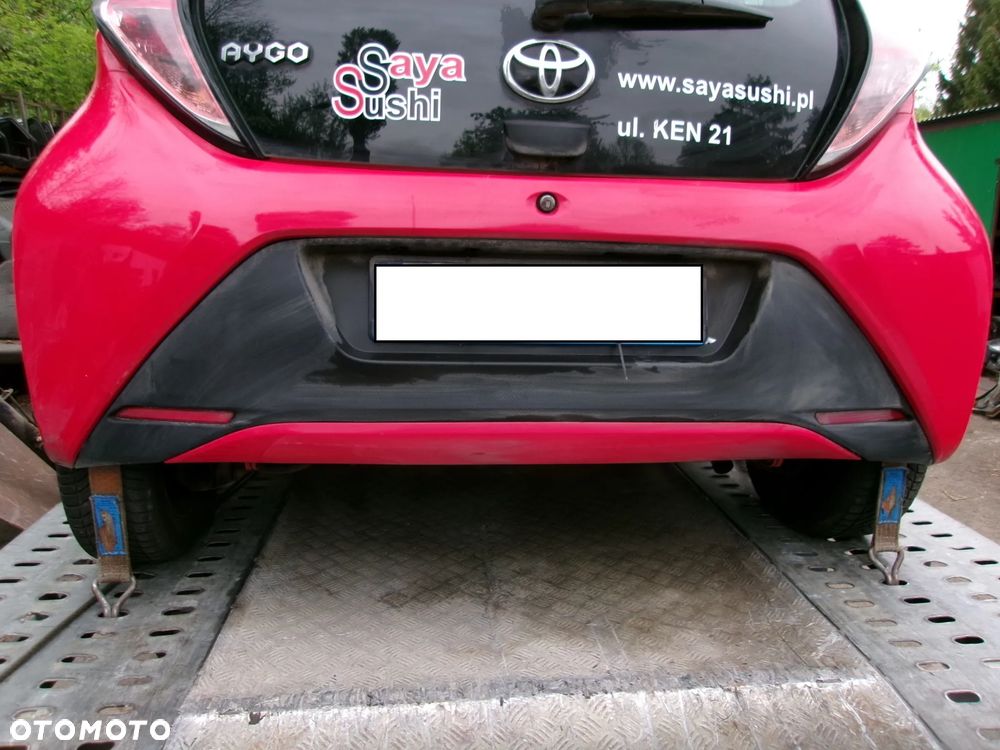 ZDERZAK TYŁ TOYOTA AYGO II  3PO  3P0   14-18 - 2