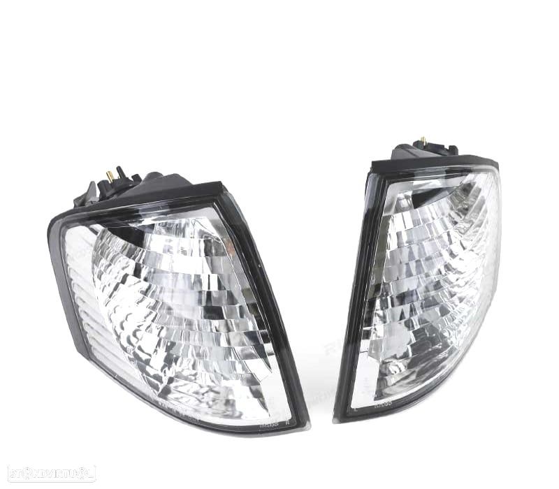 PISCAS FRONTAIS PARA MERCEDES W202 93-00 CHROME CROMADO - 5