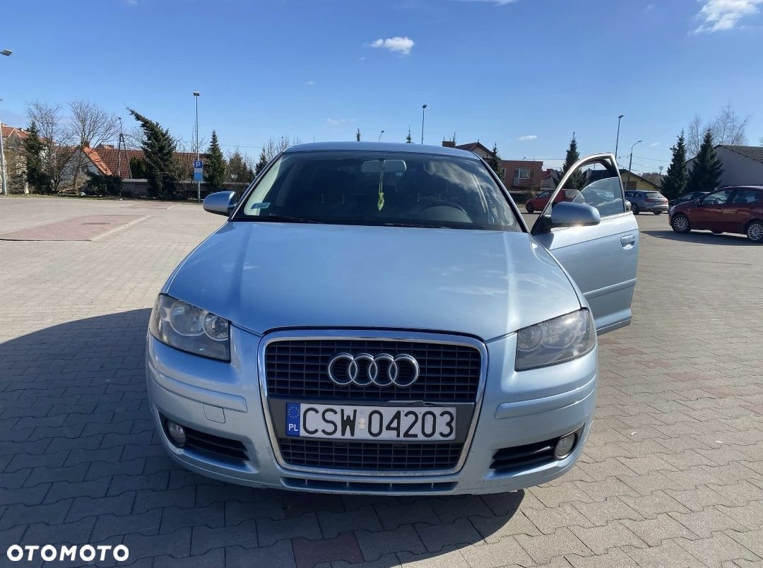 Maska audi a3 8p duży grill kolor ly5j - 1