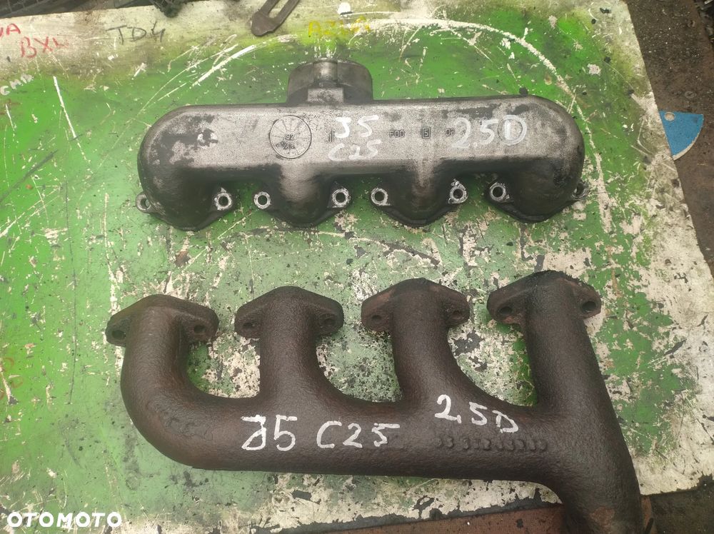 FIAT DUCATO citroen c25 peugeot J5 2,5d kolektor ssący - 1