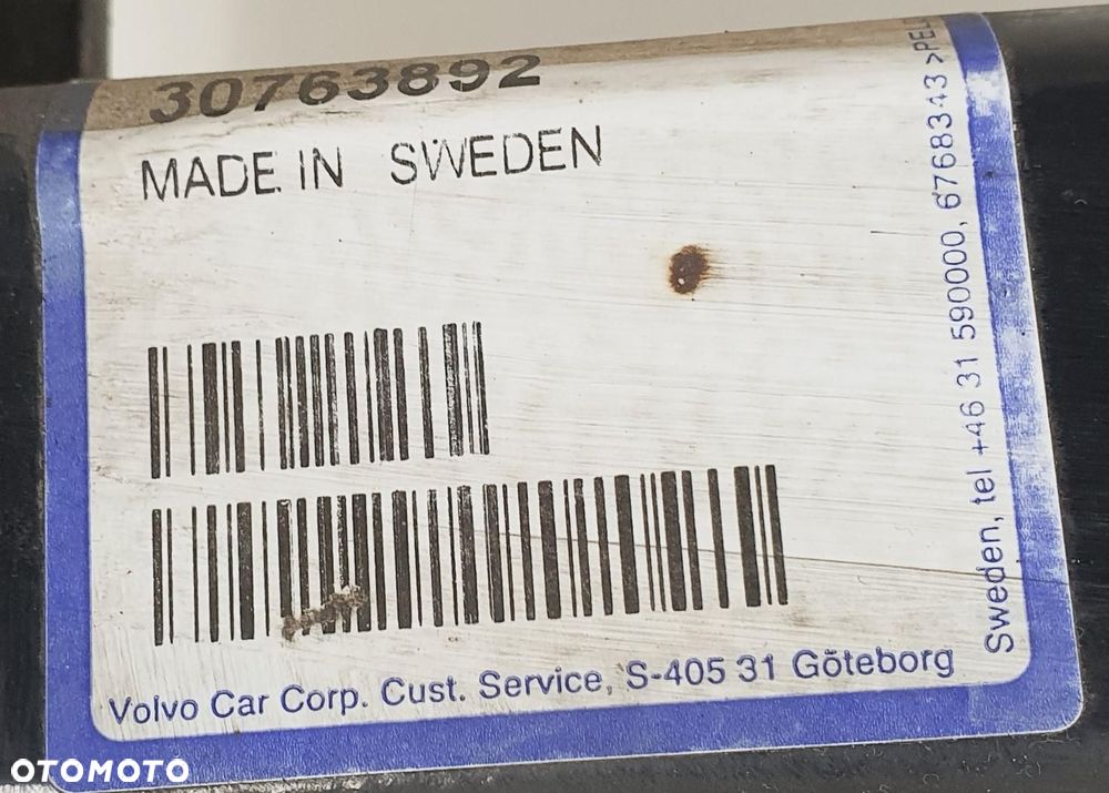 HAK HOLOWNICZY WYPINANY VOLVO V70 II 30763897 - 2