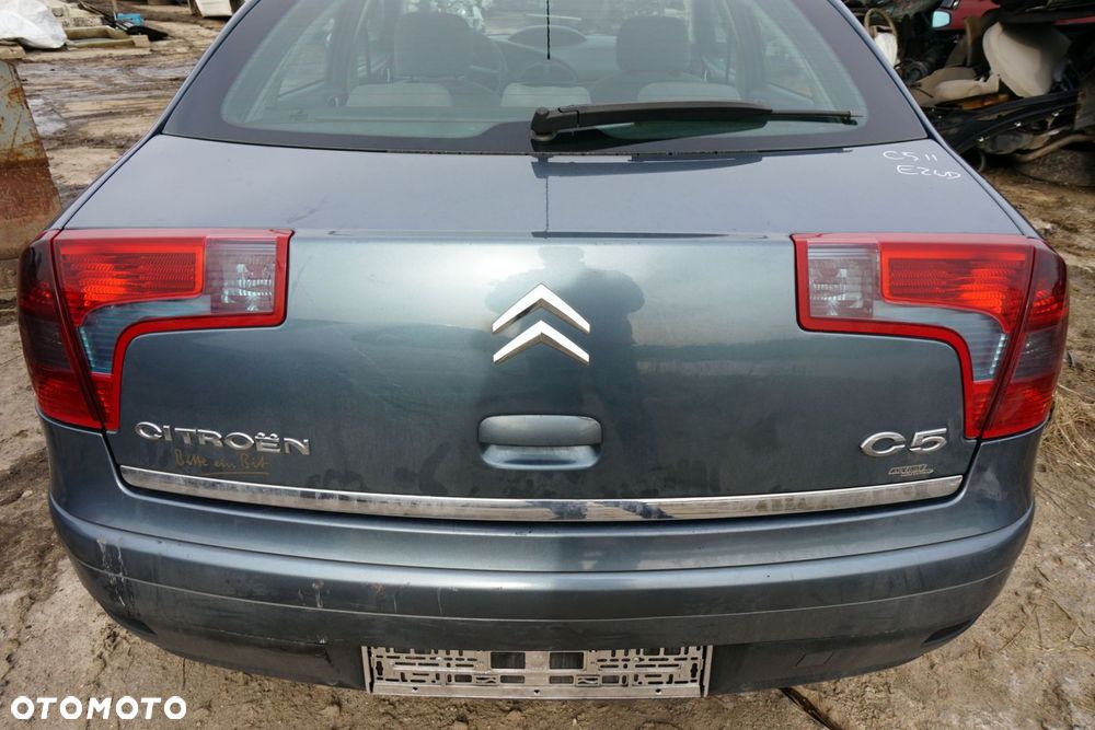 KLAPA BAGAŻNIKA TYLNA C5 II LIFT HB EZWD  SZARY FER CITROEN 2004-2007 - 5