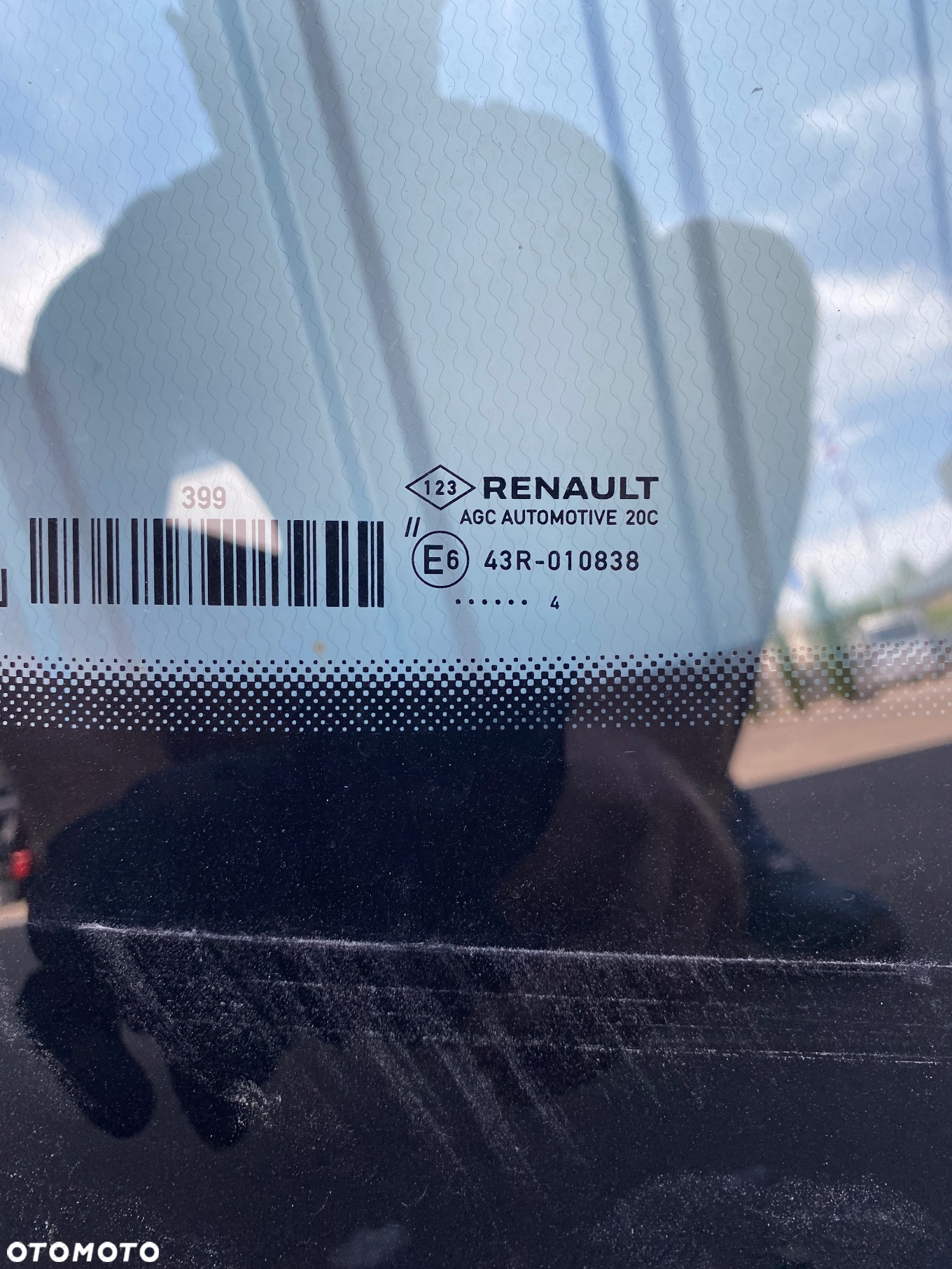 Renault Austral 4… 2024r  ORYGINALNA PODGRZEWANA GRZANA SZYBA PRZEDNIA CZOŁOWA  Renault AGC Automotive 20C  43R-010838 Wwa - 13