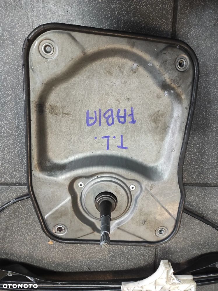 PODNOŚNIK MECHANIZM PODNOSZENIA MANULANY KORBA KORBKA SZYBY TYŁ TYLNY LEWY PRAWY SKODA FABIA 2 HB KOMBI WYSYŁKA !!!! - 3