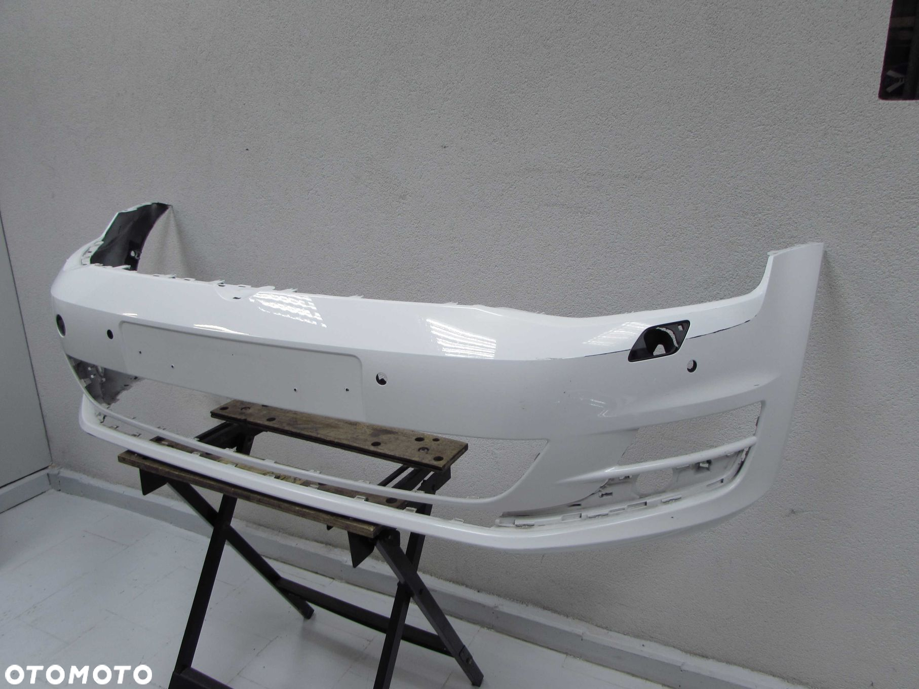 VW GOLF VII 12-16 ZDERZAK PRZOD PDC SPRYSKI 5G0807221BN - 2
