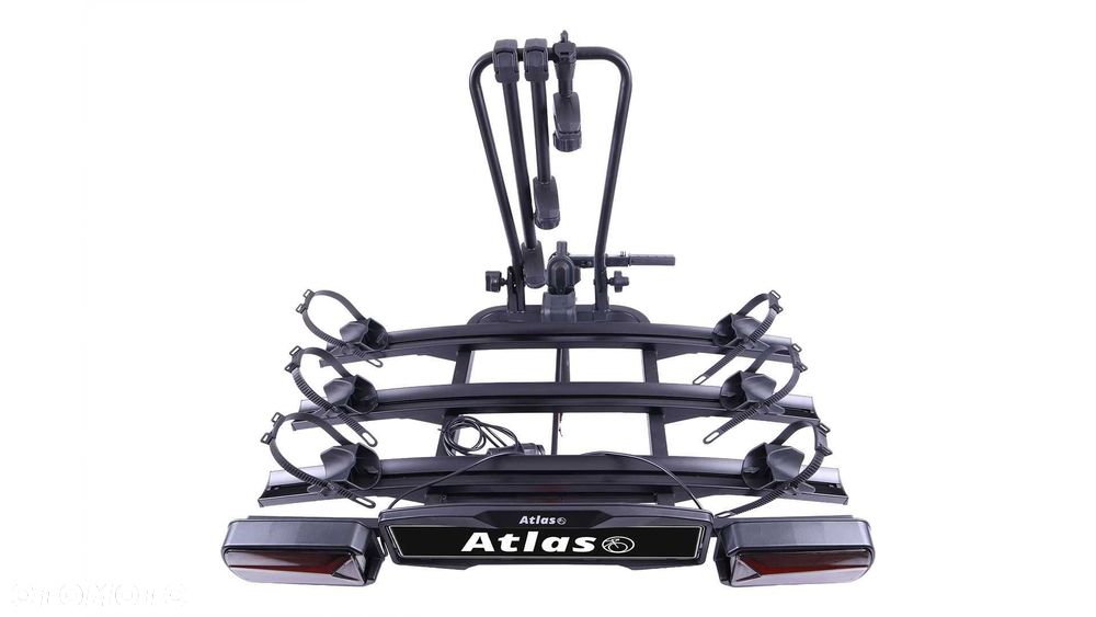 Atlas 3 - bagażnik na hak na 3 rowery 60 kg uchylany - 5