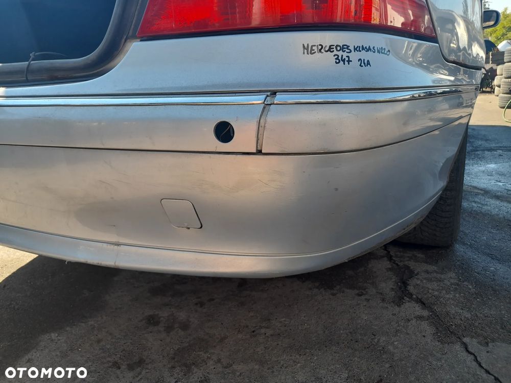 MERCEDES KLASA S W220 ZDERZAK TYŁ TYLNY TYLNI 347 - 11