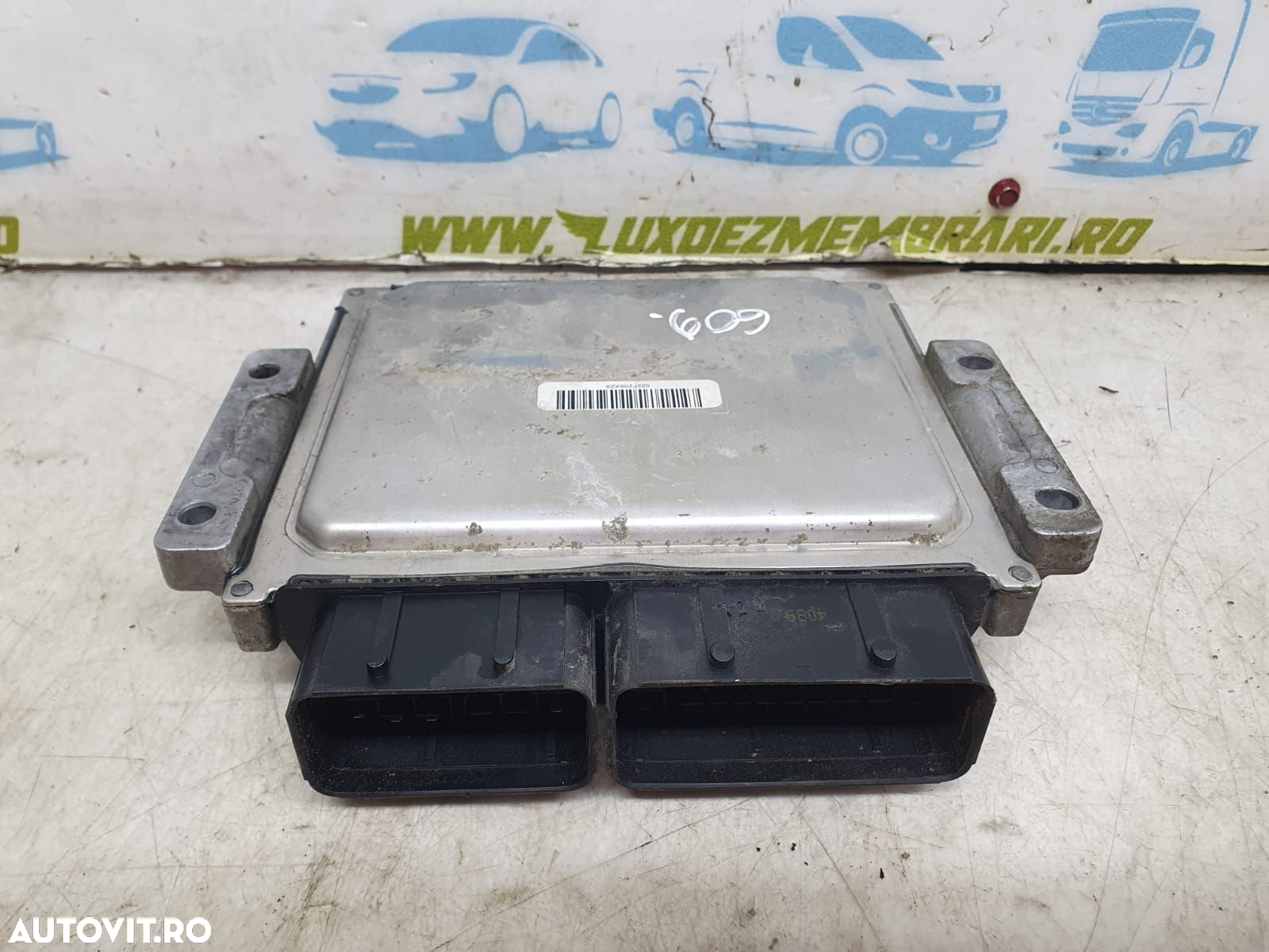 Calculator motor ecu 9809447780 28555221 2.0 hdi AHN (AH03) Peugeot B - 2