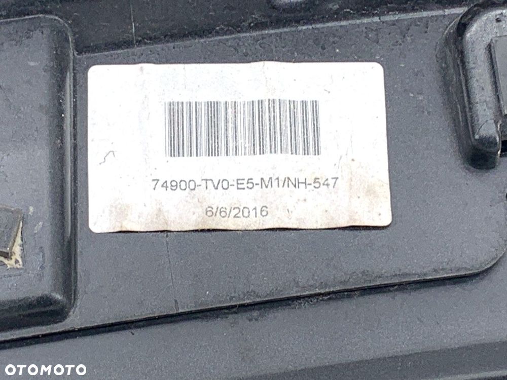 SPOILER LOTKA  HONDA CIVIC IX (FK) 2012 - 2022 1.4 i-VTEC (FK1) 73 kW [99 KM] benzyna 2012 - 2022 - 7