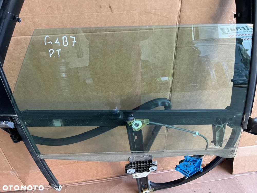Mechanizm podnośnik szyby ramka prawy tył Audi A4 B7 8E0839462B - 2