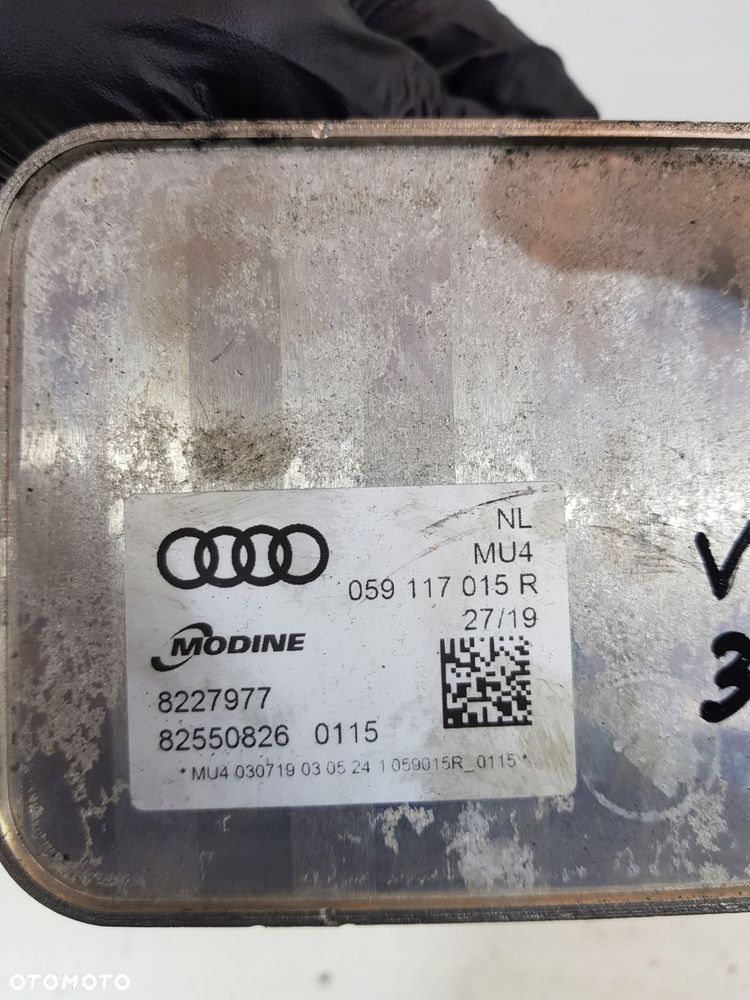 chłodniczka oleju 059117015r audi a6 c8 a7 a4 b9 q5 vw 3.0tdi - 7