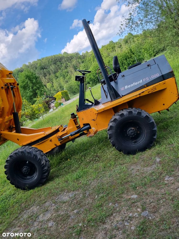 Terex Wozidło Benford 5 ton JAK NOWE 4X4+OBRÓT+KIPER z Norwegii Perkins Silnik Maszyna jak Nowa opony jak Nowe - 2