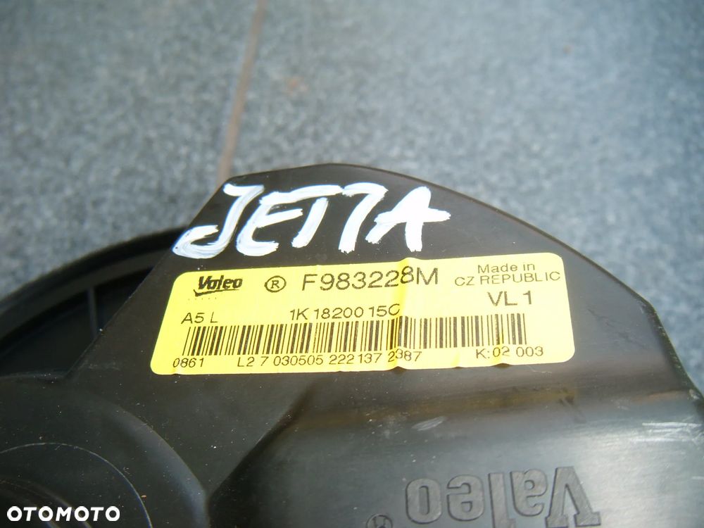 vw jetta III 07r golf V wentylator ogrzewania 1k18200150 - 2