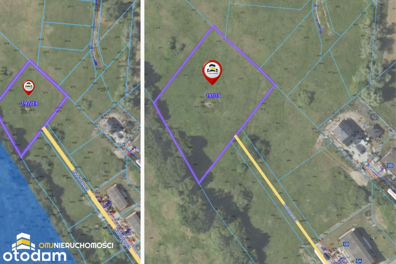 Czernica | działka 3002 m² | widok na Odrę | ślepa ulica - Pełny obrazek: 5/6