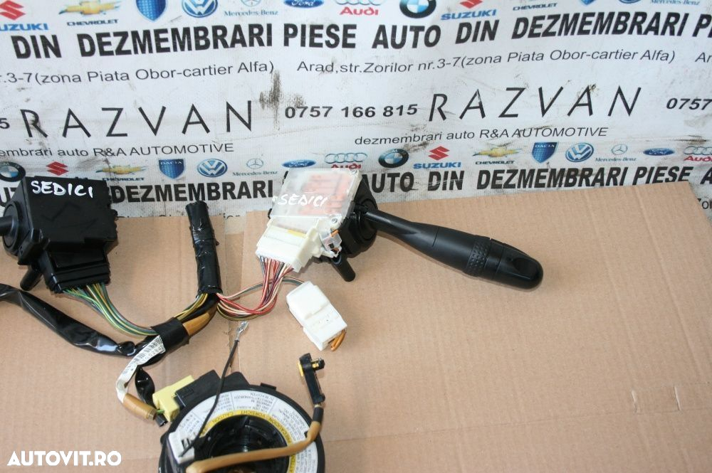 Banda Spira Volan Bloc Lumini Maneta Stergaroare Fiat Sedici Suzuki SX - 2