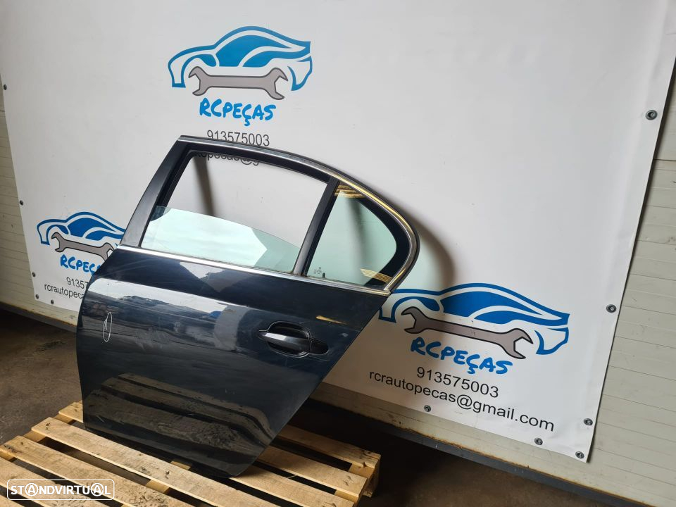 PORTA PORTAS TRASEIRA TRÁS ESQUERDA 41527202341 7202341 BMW SERIE 5 E60 SEDAN CARRO FECHO ELEVADOR MOTOR PUXADOR VIDRO - 2
