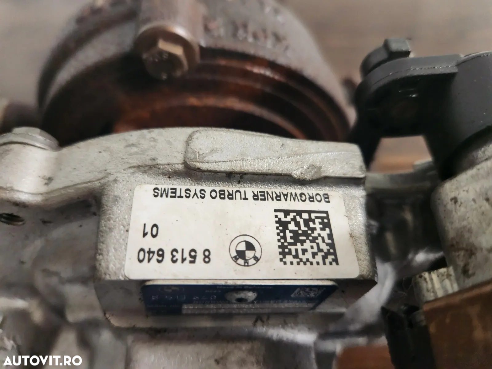 Turbo Turbina Bmw 2.0 D B47D20A Cod  G20 G30 G11 G12 G14 G15 G01 G02 G05 G06 G07 X3 X4 X5 X6 X7 F20 - 11