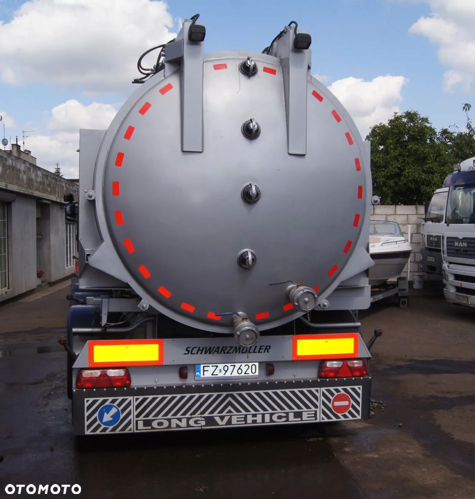 naczepa asenizacyjna ze zbiornikiem cysterna beczka zabudowa asenizacyjna - 18