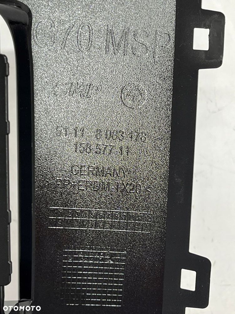 BMW 7 I7 G70 M-Pakiet Kratki Atrapa Zderzaka Przód - 10