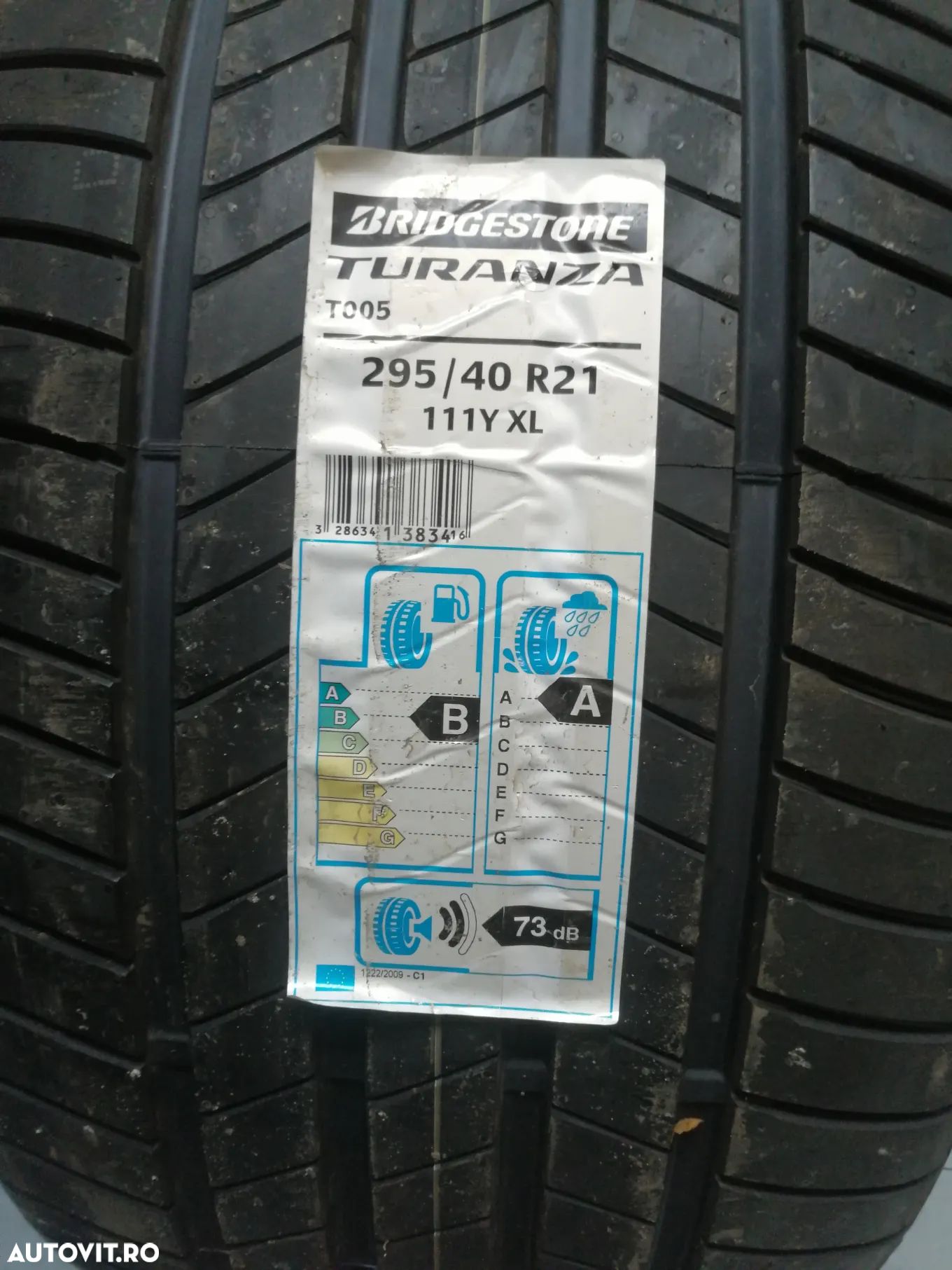 Anvelope noi vara 295/40/21 Bridgestone T005 111YXL - 1