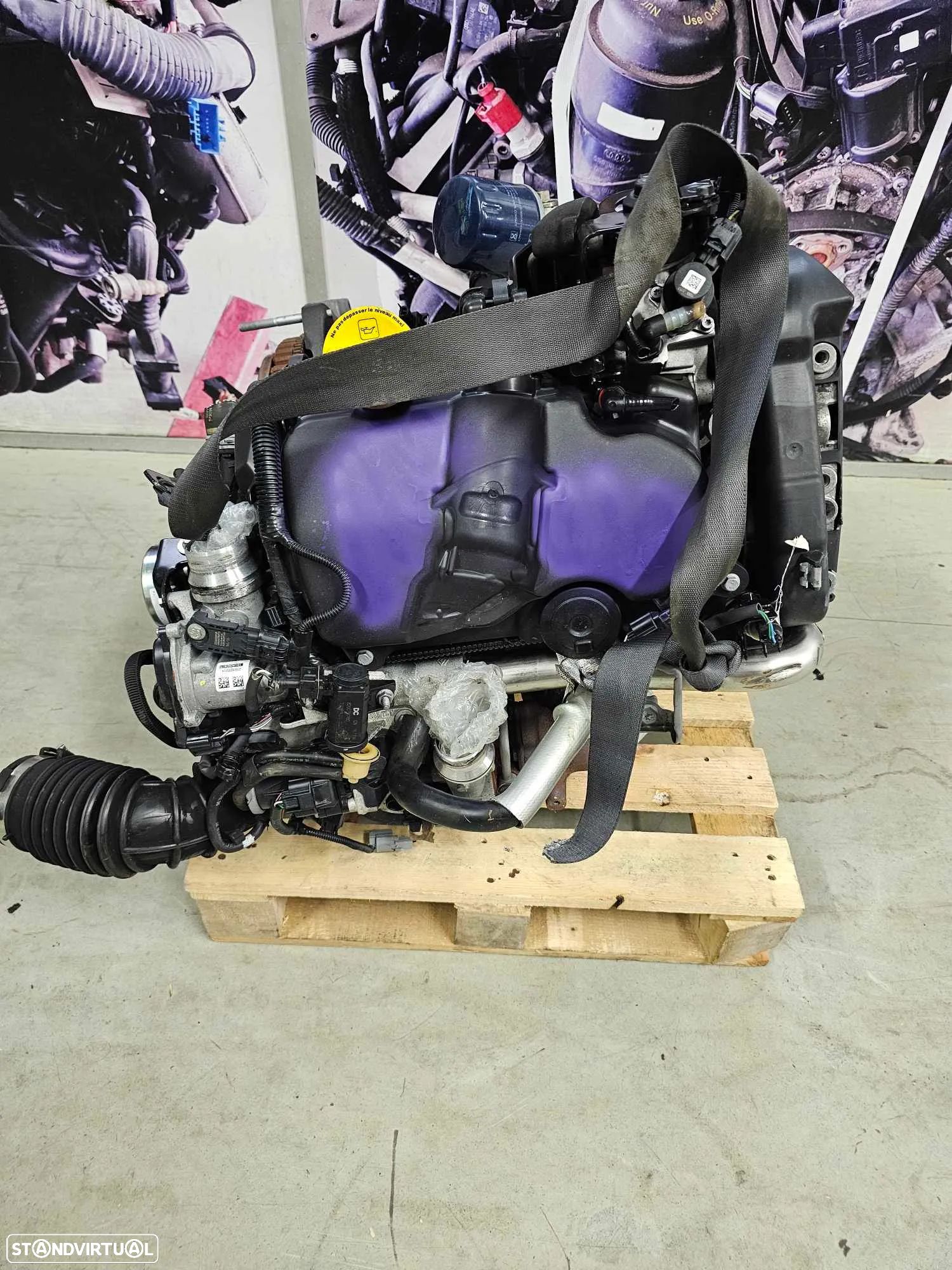 Motor Clio IV 1.5 DCI 2016 ref K9K 628 - 1