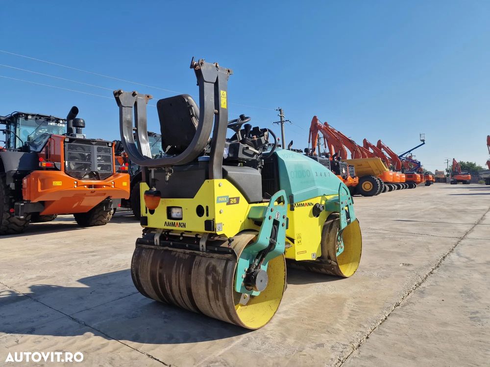 Ammann ARX 26, 934h, 2018, latime tambur 1,2m, 2,6t, sitem stropire, motor Yanmar 31CP, Lungime 2,3m, inaltime 2,1m, posiblitte leasing 3 ani, STARE FOARTE BUNA-PROMOTIE 19.900 Eur+Tva - 30