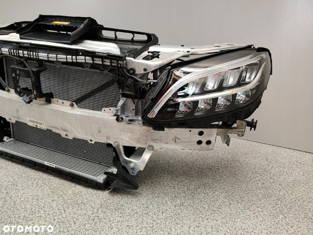 MERCEDES W205 C63 AMG LIFT ZDERZAK CHŁODNICE PAS WZMOCNIENIE LAMPY LED - 11