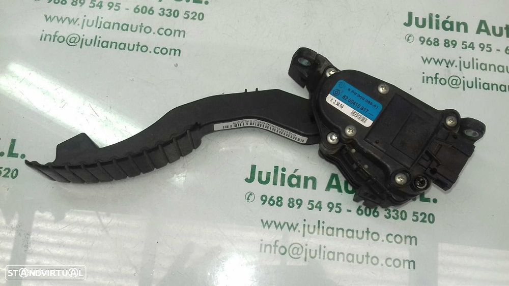 POTENCIOMETRO PEDAL RENAULT LAGUNA II 2005 -8200415817 - 2