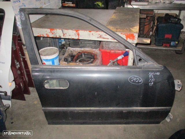 Porta POR2120 HONDA ACCORD 1993 5P PRETO FD - 1