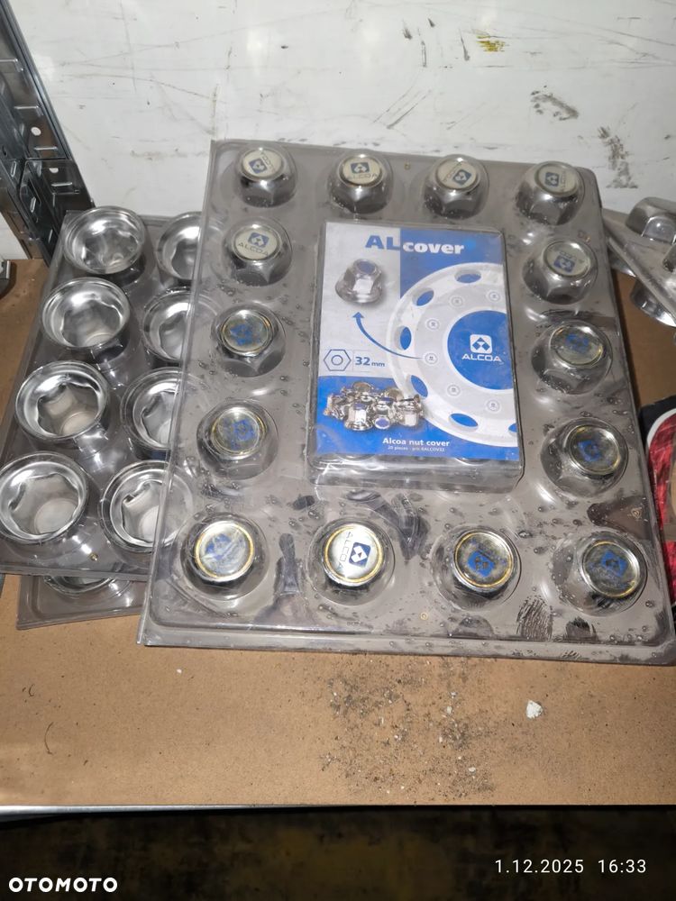 ALCOA ALCOVER NAKLADKI SZPILEK KOŁA, OSŁONY ŚRUB, KAPTURKI, KAPSLE - 1