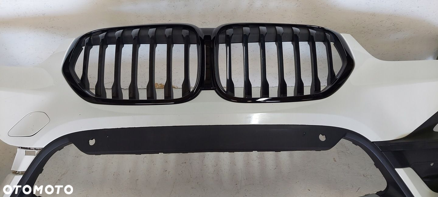 BMW X1 F48 LCI LIFT ZDERZAK PRZEDNI GRILL ATRAPA KRATKA STELAŻE - 3
