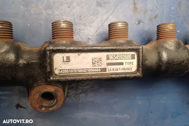 Rampa injectoare 9654592680 1.6 HDI Citroen C4 1 [2004 - 2008] Hatchb - 1