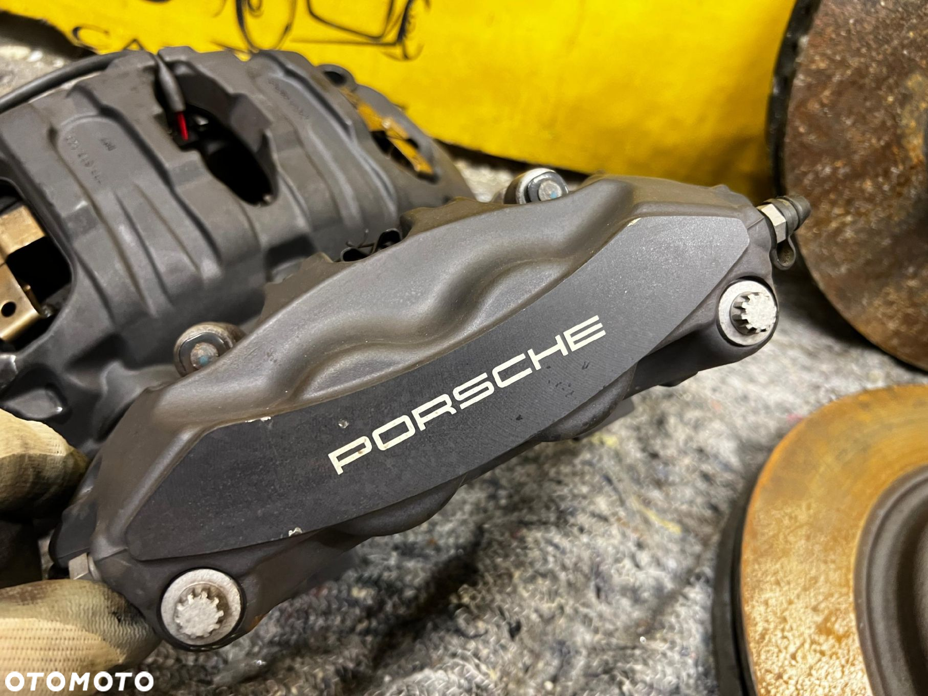 HAMULCE KOMPLET ZACISKI TARCZE KLOCKI PRZÓD + TYŁ PORSCHE CAYENNE 9Y 9Y3 - 9
