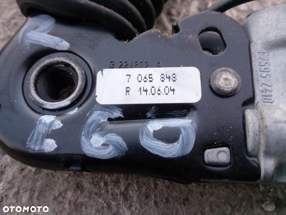 BMW 5 E60 E61 NAPINACZ PASA PRAWY PRZÓD PASAŻERA 7065848 - 3